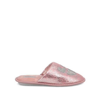 Pink metallic slipper