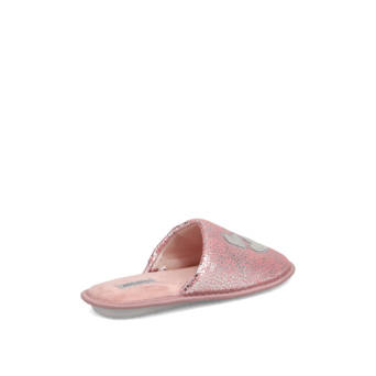 Pink metallic slipper