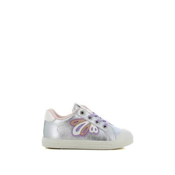 Kid''s silver sneaker