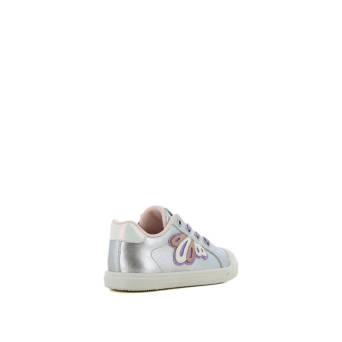 Kid''s silver sneaker