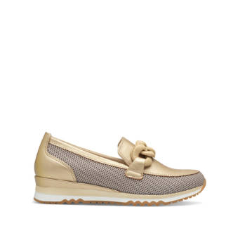 Gold loafer