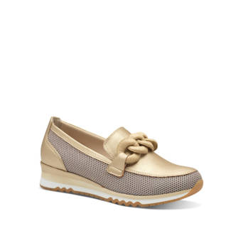 Gold loafer