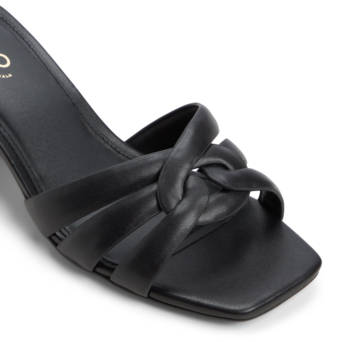 Μαύρο mule HANNE