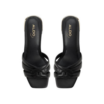 Μαύρο mule HANNE