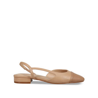 Beige ballet flat
