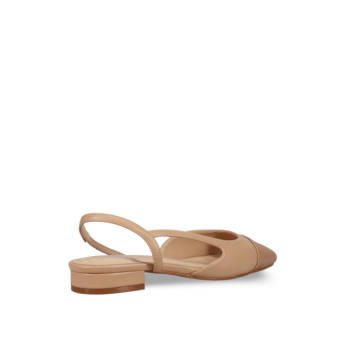 Beige ballet flat
