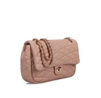 Beige shoulder bag