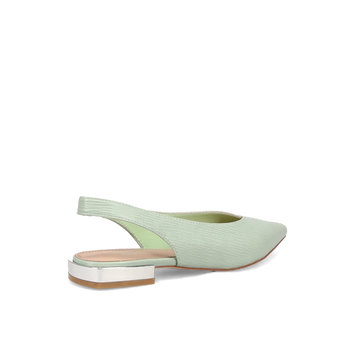Mint green slingback ballet flat