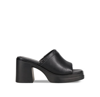 Μαύρο mule πέδιλο