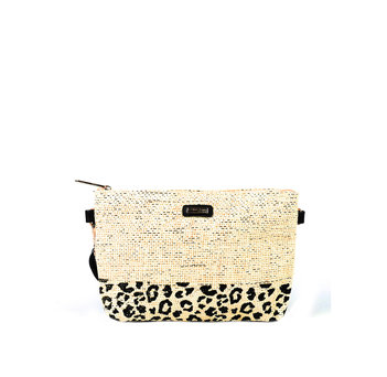 Beige crossbody bag