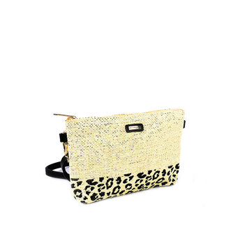 Beige crossbody bag