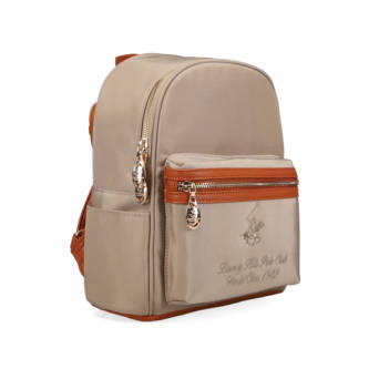 Beige backpack