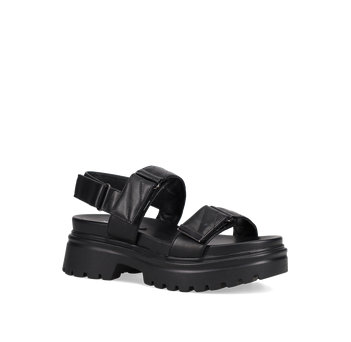 Black chunky sandal