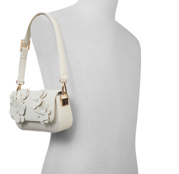 White shoulder bag DAISYBOUQUET