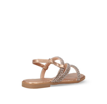 Rose gold sandal