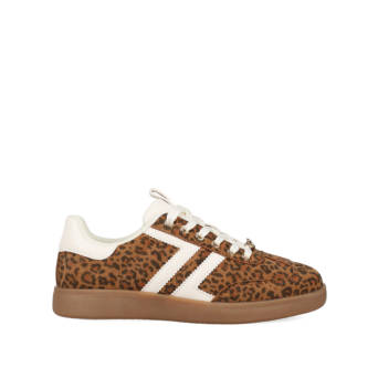 Animal print sneaker