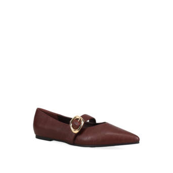 Burgundy ballet flat