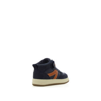 Kid''s blue sneaker bootie