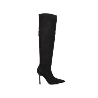 Black over the knee boot