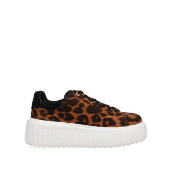 Animal print chunky sneaker