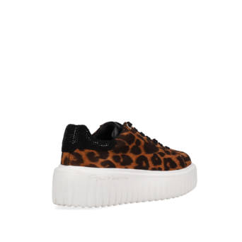 Animal print chunky sneaker