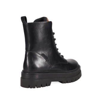 Black army boot