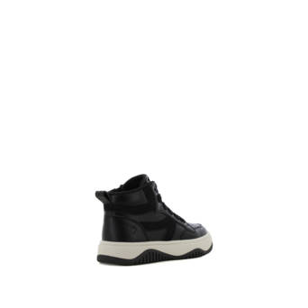Kid''s black sneaker boot