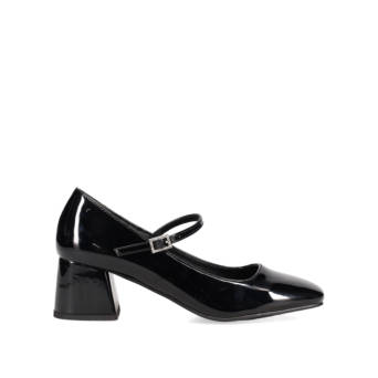 Black patent pump