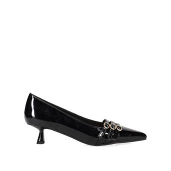 Black patent pump