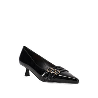 Black patent pump