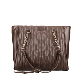 Brown shoulder bag