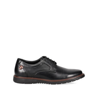 Μαύρο ανδρικό παπούτσι derby