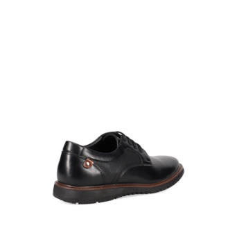 Μαύρο ανδρικό παπούτσι derby