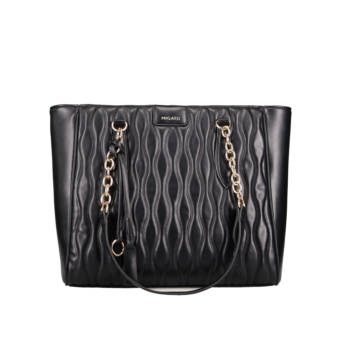 Black shoulder bag