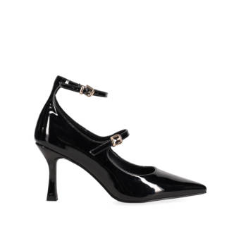 Black patent pump