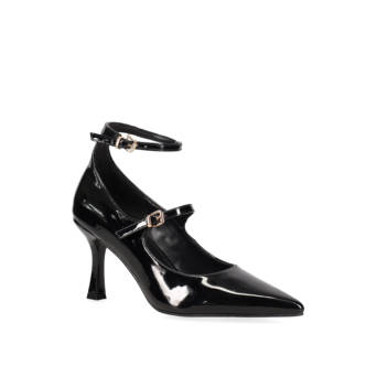 Black patent pump