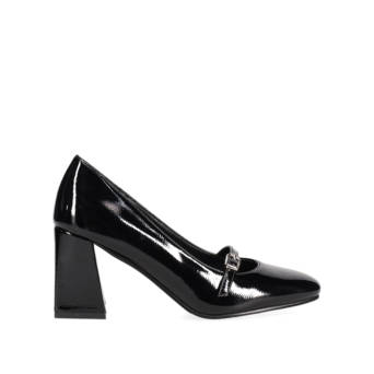Black patent pump