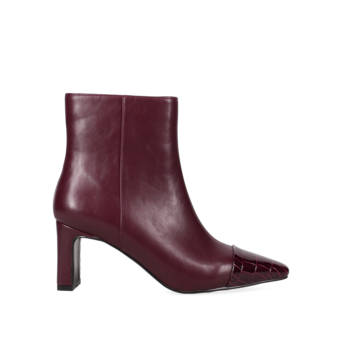 Burgundy bootie