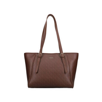 Brown shoulder bag
