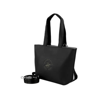 Black shoulder bag