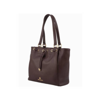 Brown shoulder bag