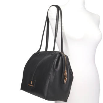 Black shoulder bag