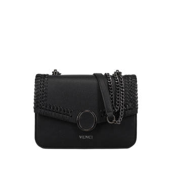 Black shoulder bag