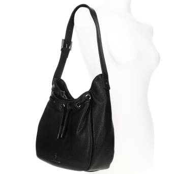 Black shoulder bag