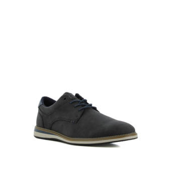 Γκρι ανδρικό παπούτσι derby