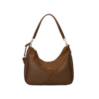 Brown shoulder bag