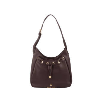Brown shoulder bag