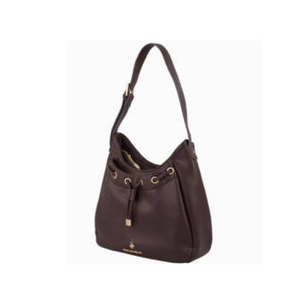 Brown shoulder bag