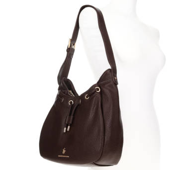 Brown shoulder bag