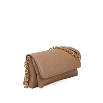 Beige shoulder bag